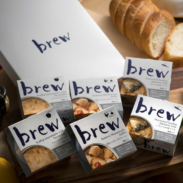 brew 三種6缶セット【化粧箱】 | いちご煮ドットコム 味の加久の屋